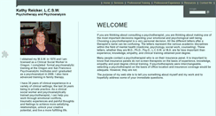 Desktop Screenshot of kathyreicker.com